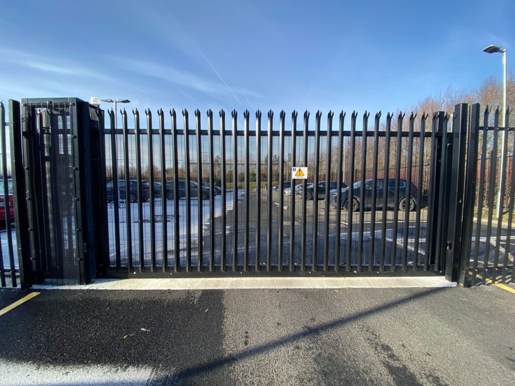 Steel automatic gate